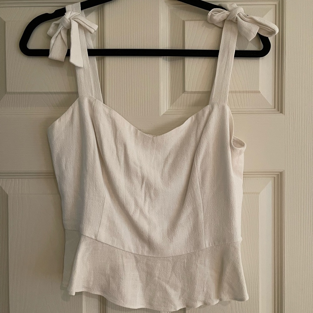 Elodie White Tank